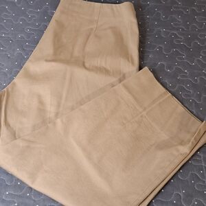 Randy Kemper tan cropped pants size 6